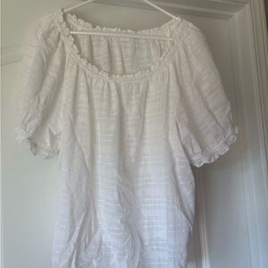 Gap White Women's Top